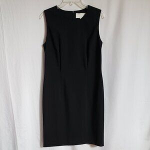 Hugo Boss - Black Lined Wool Dress.  Size 8